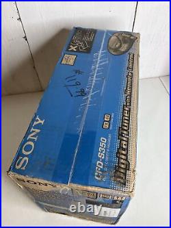 SONY (CFD-S350) Portable AM/FM RADIO & CD Player & Cassette NEW SEALED