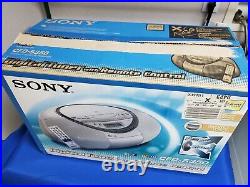 SONY CFD-S350 Portable AM/FM RADIO & CD Player & Cassette Player & Recorder