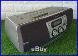 SONY CFD-S40CP Boombox Portable Radio CD Cassette Tape Player/Recorder VGC