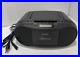 SONY CFD-S70 Boombox Stereo Speaker CD Player AM FM Radio Cassette Used