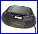 SONY CFD-S70 Boombox Stereo Speaker CD Player AM FM Radio Cassette Used
