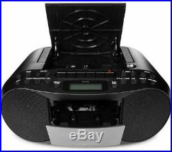 SONY CFD-S70 PORTABLE CD PLAYER TAPE MEGA BASS BOOMBOX AM FM RADIO MP3 IPOD Conn