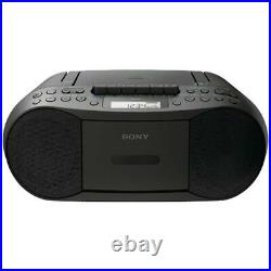 SONY CFD-S70B CD Radio Cassette Recorder Black F/S New