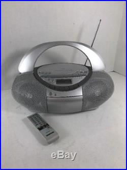 SONY Portable Cassette Tape CD-R/RW Player FM AM Stereo Radio CFD-S350 with Remote