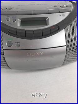 SONY Portable Cassette Tape CD-R/RW Player FM AM Stereo Radio CFD-S350 with Remote