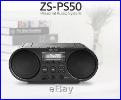 SONY Portable Radio MP3 CD Player USB Audio 80mm Full Range Stereo Speaker E n