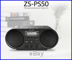 SONY Portable Radio MP3 CD Player USB Audio 80mm Full Range Stereo Speaker i c