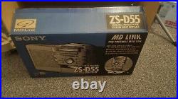 SONY ZS-D55 portable stereo radio, CD, cassette tape deck boombox Ghettoblaster