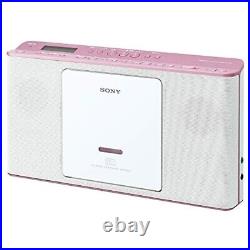 SONY ZS-E80 P Pink Slim CD Player Radio used