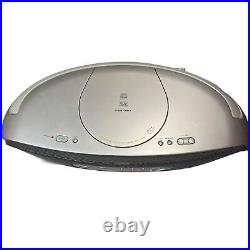 SONY ZS-SN10 Atrac3plus Portable Boombox CD MP3 AM/FM Stereo Radio