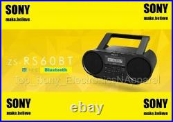 SONY ZSRS60BT MEGA BASS Portable CD-Player Boombox USB AM FM Radio Bluetooth