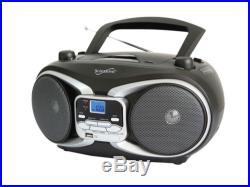 SUPERSONIC SC-504 Portable Audio MP3/CD Player with USB/AUX Inputs & AM/FM Radio