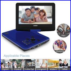 SYNAGY 10.1 Portable DVD Player CD with Swivel Screen Remote Control