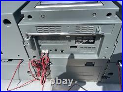 Sanyo Cwm-470 Boombox Portable Stereo