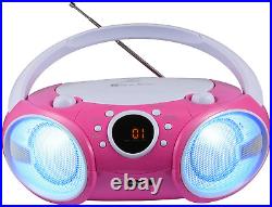 Singing Wood CD Player Boombox CD/CD-R/CD-RW Portable withBluetooth USB AM/FM Radi