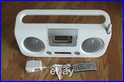 Sirius XM Satellite Radio Portable Boombox System F5X007 & XM Delphi Ready XT