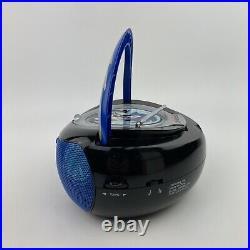 Sonic The Hedgehog Portable CD Player With Radio Jazwares Sega Boombox