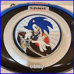 Sonic The Hedgehog Portable CD Player With Radio Jazwares Sega Boombox 3123331