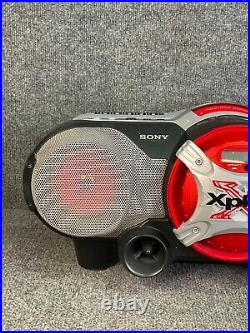 Sony Boombox CFD-G505 CD Radio Cassette Recorder Player Xplod Power Drive Woofer