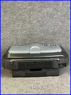 Sony Boombox CFD-G505 CD Radio Cassette Recorder Player Xplod Power Drive Woofer