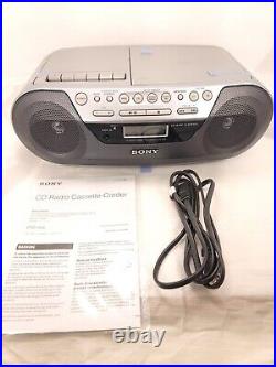 Sony Boombox CFD-S05 CD Player AM/FM Radio AUX Portable Stereo NEW Open Box