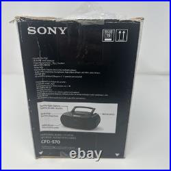 Sony Boombox CFD-S70 CD Cassette FM/AM Personal Audio System New In Open Box