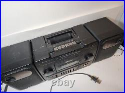 Sony Boombox CFS-1030 Radio Cassette Player Bass Reflex Speakers
