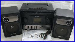 Sony Boombox CFS-1040 AM/FM Radio Cassette-Corder Tape Portable Stereo 2 Way