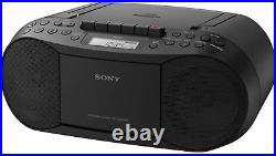 Sony CD Player Portable Boombox with AM/FM Radio & Cassette Tape Player plus a A