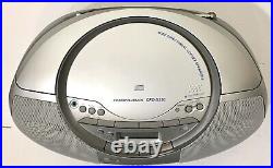 Sony CD-R/RW Playback CFD-S350 Cassette Radio Wide Directional Convex Boombox