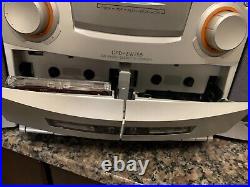 Sony CD Radio Cassette Boombox CFD-ZW755 Vintage Works Excellent Sounds Great