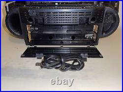 Sony CD/Radio/Cassette Boombox Portable Stereo CFD-G50 Woofer With Cord Tested