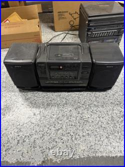 Sony CD Radio Cassette-Corder CFD-540 Boombox