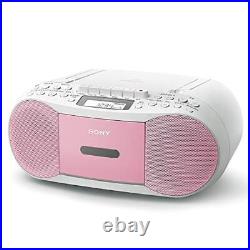 Sony CD Radio Cassette Recorder CFD-S70 FM/AM/Wide pink CFD-S70 P