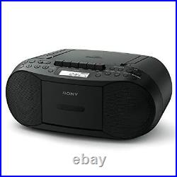 Sony CD Radio Cassette Recorder FM/AM/Wide Black CFD-S70 B