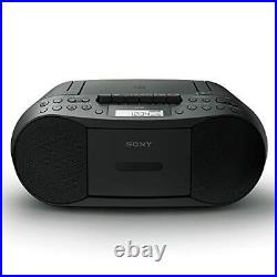 Sony CD Radio Cassette Recorder FM/AM/Wide Black CFD-S70 B