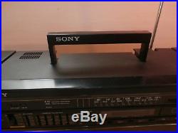 Sony CFD-444 Portable Bookshelf Stereo Radio, Cassette Player, CD Player Vintage