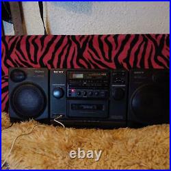 Sony CFD-510 CD Player Radio Boom Box Portable Stereo VGC Tape Excellent+