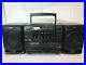 Sony CFD-550 Boombox CD/ Radio/Portable Dual Cassette Player Vintage Stereo 90’s