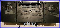 Sony CFD-550 Boombox CD/ Radio/Portable Dual Cassette Player Vintage stereo 90s