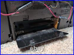 Sony CFD-550 Portable Stereo Boombox AM FM Radio CD Player Dual Cassette Tape A+ Sony CFD-550 Portable Stereo Boombox AM FM Radio CD Player Dual Cassette Tape A+