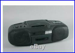 Sony CFD-6 Portable CD, Radio, Cassette Player/ Recorder Boombox Fully Working