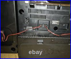 Sony CFD-610 6 Disc Changer Cassette Boombox Speakers Set EXCELLENT CONDITION