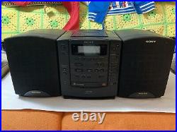 Sony CFD- 626 Boom Box With 6 Cd Player And Radio