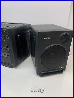 Sony CFD-770 Portable Boombox Stereo CD Radio Mega Bass AS IS