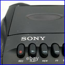 Sony CFD-980 boombox AM/FM cassette CD player portable with AC adapter