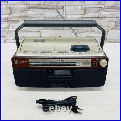 Sony CFD-A110 CD player FM/AM 2 Bands Radio Cassette tape Recorder Sleep timer