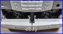 Sony CFD-C1000 Boombox 3 CD Changer Dual Cassette AM/FM No Remote TESTED