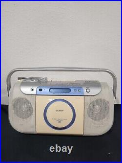 Sony CFD-E100 CD, Radio & Cassette Recorder Player Stereo Boombox
