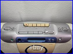 Sony CFD-E100 CD, Radio & Cassette Recorder Player Stereo Boombox